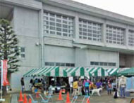 ペット無料健康相談・災害救助犬パネル紹介・狂犬病啓発・盲導犬紹介 等